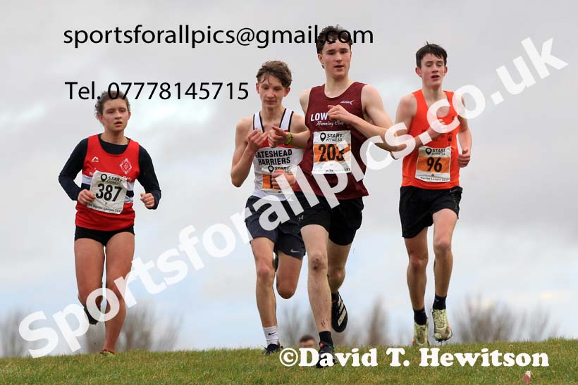 Boys under-15s Sherman Cup 2023 Start Fitness Sherman Cup and Davison Shield, Temple Park, South Shield,   Photo: David T. Hewitson/Sports for All Pics